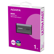 Išorinis SSD, ADATA, SE880, 1TB, USB-C, Rašymo greitis 2000 MB/s, Skaitymo greitis 2000 MB/s, AELI-SE880-1TCGY Išorinis SSD, ADATA, SE880, 1TB, USB-C, Rašymo greitis 2000 MB/s, Skaitymo greitis 2000 MB/s, AELI-SE880-1TCGY