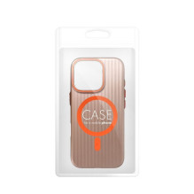OEM - Case for iPhone 15 PRO MAX Simply compatible with MagSafe titanium desert