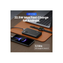 Ugreen UGREEN 10000mAh Two-way Fast Charging Powerbank Black Black