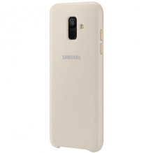 Samsung A6 2018 A600 dvisluoksnis dėklas, auksinis Samsung A6 2018 A600 dvisluoksnis dėklas, auksinis