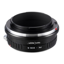 Adapteris - K&F Concept Pentax K į Canon RF Montavimo Aliuminis Adapteris - K&F Concept Pentax K į Canon RF Montavimo Aliuminis