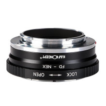 Adapter - Canon FD Mount to Sony E-Mount KF Concept II Adapter - Canon FD Mount to Sony E-Mount KF Concept II