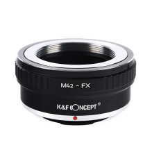 Adapter - KF Concept M42 Bayonet to Fuji FX Mount, Aluminum