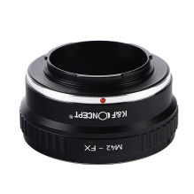 Adapteris - K&amp;F Concept M42 Bajonetas į Fuji FX Montavimą, Aliuminis