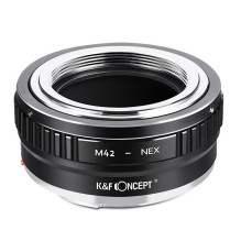 Adapter - KF Concept M42 Bayonet to Sony E-mount Brass Adapter - KF Concept M42 Bayonet to Sony E-mount Brass