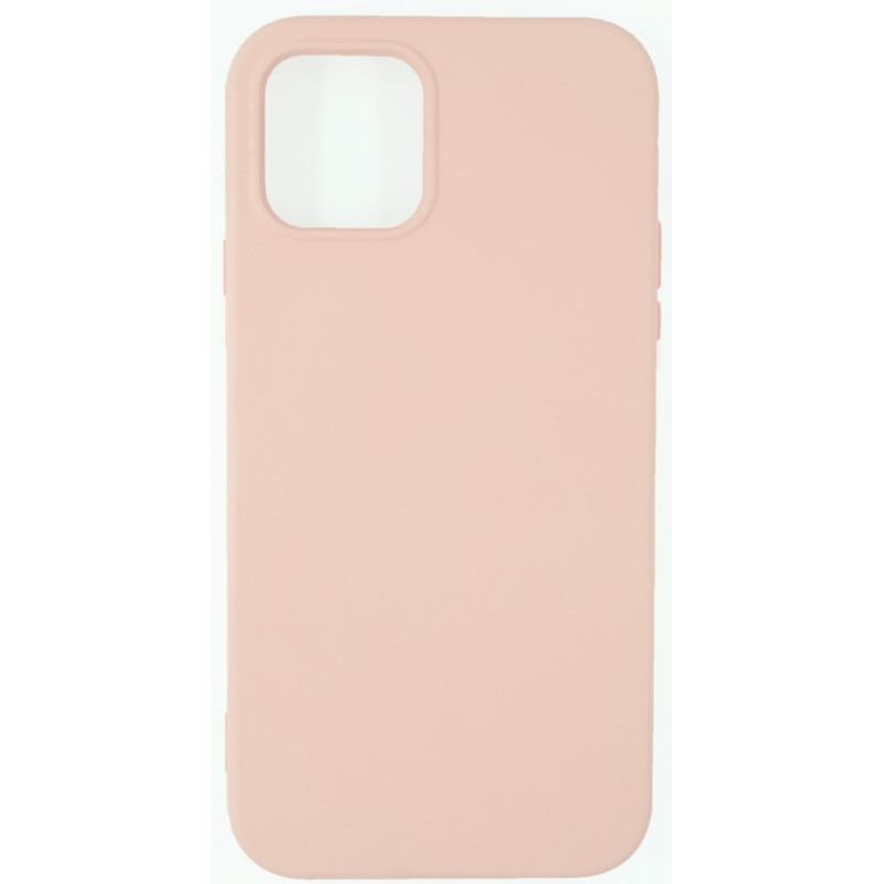 „Evelatus“ „Apple iPhone 12 mini“ silikoninis dėklas, skirtas TPU nanotechnologijoms, smėlio spalvos, minkštas lietimui,