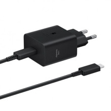 Charger Samsung EP-T4511 black 45W (incl. packing) + Type-C 180cm cable / 100% Genuine /