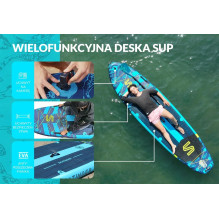 Deska SUP SKATINGER Asiaticus 350x89x15 cm Joga