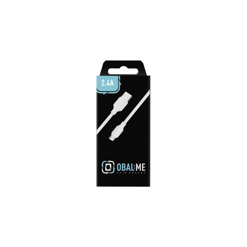 Obal:Me Simple USB-A to USB-C 1m White