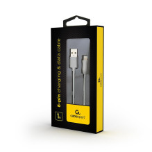CABLE LIGHTNING TO USB2 1M / CC-USB2-AMLM-W-1M GEMBIRD CABLE LIGHTNING TO USB2 1M / CC-USB2-AMLM-W-1M GEMBIRD