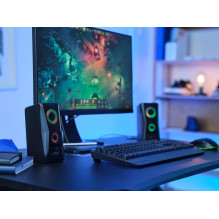 GARSAKALBIS 2.0 GXT 606 JAVV RGB / JUODA 25108 TRUST
