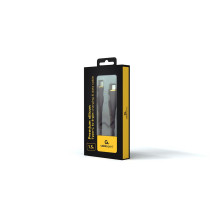 KABELIO ŽAIBAS Į USB-C 1,5M / CC-USB2S-CM8PM-1,5M-BK GEMBIRD KABELIO ŽAIBAS Į USB-C 1,5M / CC-USB2S-CM8PM-1,5M-BK GEMBIRD