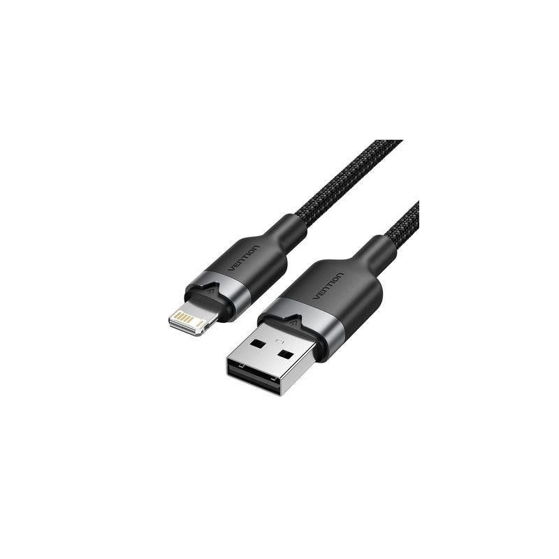CABLE USB2.0 TO LIGHTNING / 1M BLACK LANBF VENTION