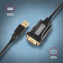 KABELIS USB2.0 Į RS-232 / 1,5M ADS-1PQN AXAGON