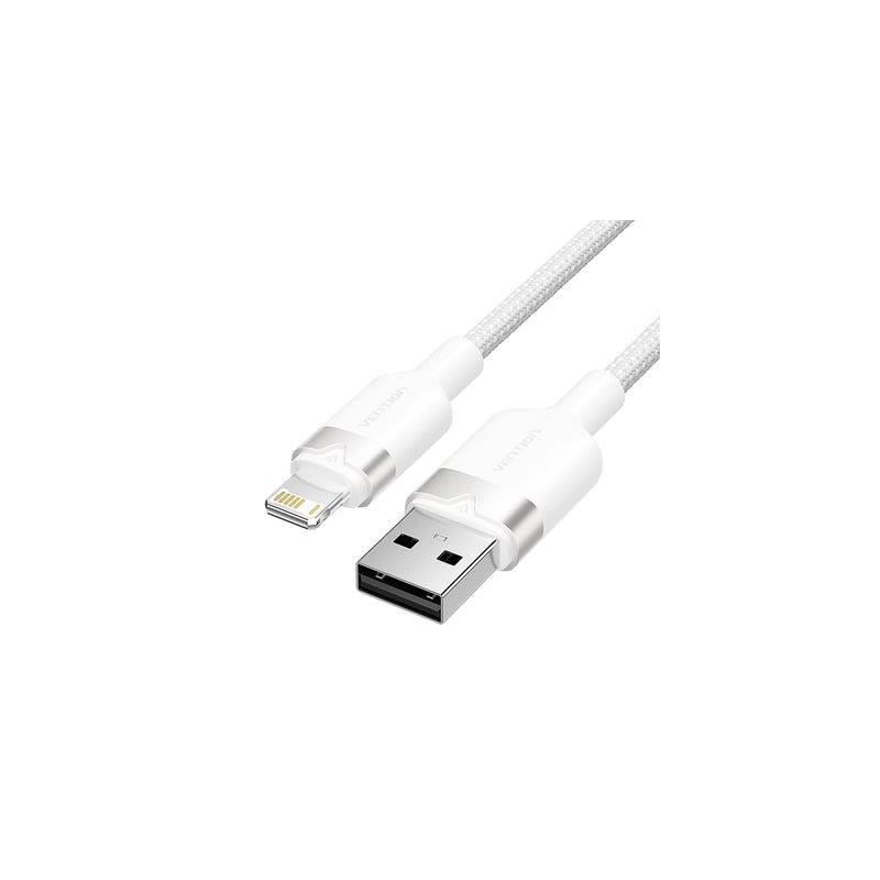 USB 2.0 LAIDAS Į LIGHTNING / 1M BALTA LANWF VENTIONE