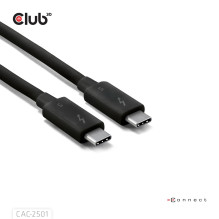 CABLE USB-C THUNDERBOLT 1M / M / M CAC-2501 CLUB3D