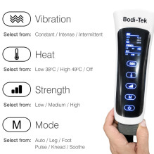 Bodi-Tek Comfort360 oro suspaudimo pusės kojos masažuoklis