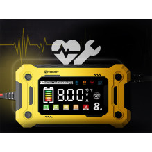 „Tracer 47777 DT128“ lygintuvo 12 V 8 A diagnostika ir priežiūra