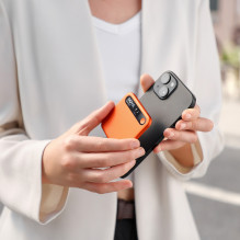 BOYA Notra Voice Recorder with AI Transcription - Orange