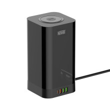Power Station - Newell GaN Power Cube 8-in-1 with 15W Wireless Charger Power Station - Newell GaN Power Cube 8-in-1 with 15W Wireless Charger