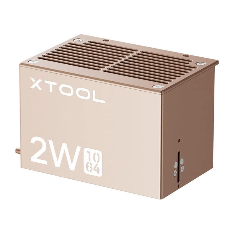 Lazerinis modulis - xTool S1 1064 nm 2W infraraudonųjų spindulių graviruoklis (metalui, 600 mm / s)