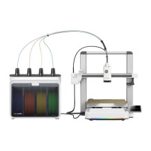 3D Spausdintuvas - Creality SparkX i7 Combo, 500 mm / s, 720p AI Kamera, 260 × 260 × 255 mm, Juoda