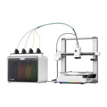 3D Spausdintuvas - Creality SparkX i7 Combo, 500 mm / s, 720p AI Kamera, 260 × 260 × 255 mm, Juoda