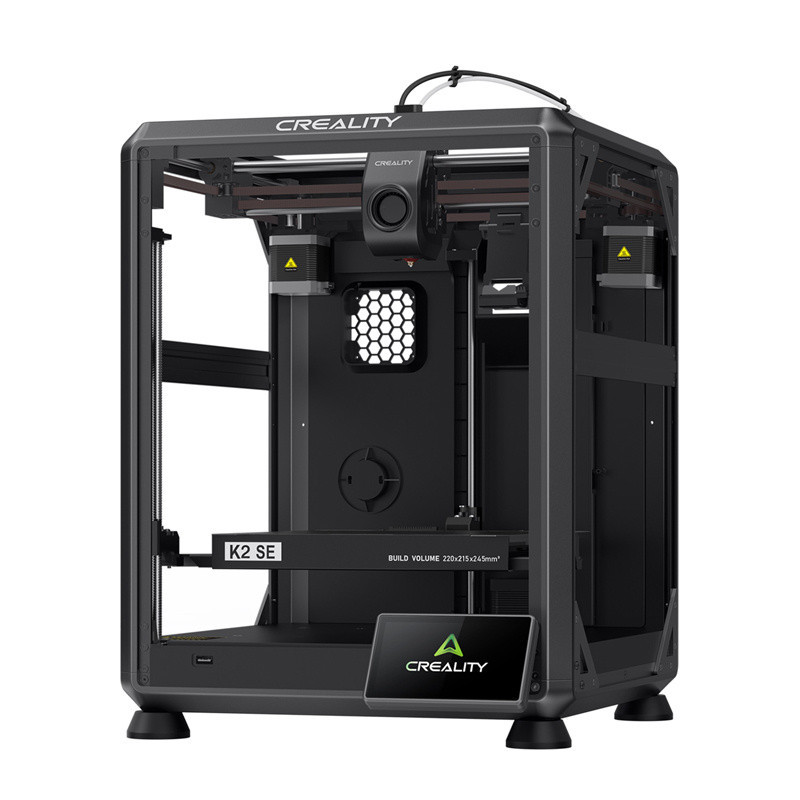3D Printer - Creality K2 SE, 500 mm/s Max Speed, ±0.1 mm Accuracy, Black