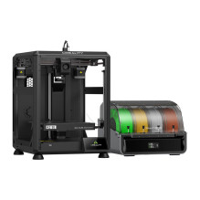 3D Printer - Creality K2 SE Combo, 500 mm / s, ±0.1 mm, Dual Gear Extruder, Black