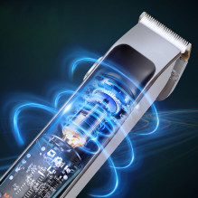 MAXGROOM ZC-F608 plaukų kirpimo mašinėlė su trimeriu – juoda