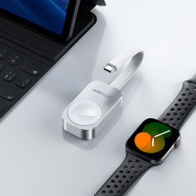 Acefast E21 5W belaidis įkroviklis Apple Watch – sidabrinis