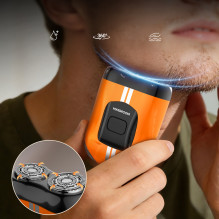 MAXGROOM M-501 elektrinis skustuvas – oranžinis