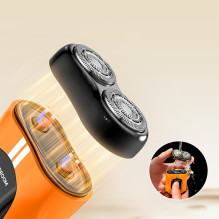 MAXGROOM M-501 elektrinis skustuvas – oranžinis