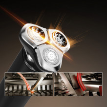 MAXGROOM BS-8012A 3-in-1 Electric Shaver - Black