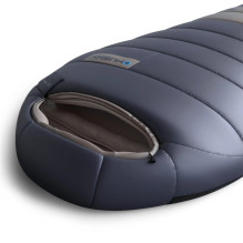 Miegmaišis - Husky DOPY -25°C, Mumijos Forma, Su Kapišonu, 85 x 220 cm, Mėlyna / Pilka Miegmaišis - Husky DOPY -25°C, Mumijos Forma, Su Kapišonu, 85 x 220 cm, Mėlyna / Pilka