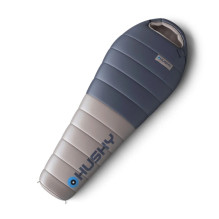 Sleeping Bag - Husky DOPY -25°C, Mummy Shape, With Hood, 85 x 220 cm, Blue / Grey