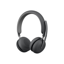 Belaidis Ausinės - Logitech Zone Wireless 2 Teams Versija, USB-C Imtuvas, AI Triukšmo Naikinimas, Juoda