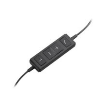 Ausinės - Logitech H570e UC Versija Mono USB-A Ausinės Su Triukšmo Naikinimo Technologija Juoda
