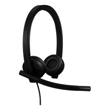 Ausinės - Logitech H570e Teams Version Stereo USB-A Ausinės Juodos