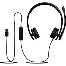 Headphones - Logitech H570e Teams Version Stereo USB-A Headphones Black