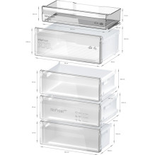 Refrigerator - Bosch Serie 4 440 L Stainless Steel