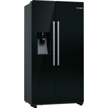 Refrigerator - Bosch Serie 6 Double Door 562 L, Black