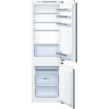 Šaldytuvas-šaldiklis Bosch KIV86VFE1 Įmontuojamas 267 L Balta