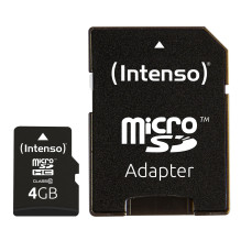 MEMORY MICRO SDHC 4GB C10 /...