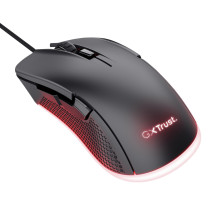 MOUSE USB OPTICAL GAMING / GXT 922 YBAR BLACK 24729 TRUST