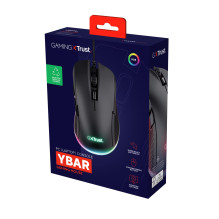 MOUSE USB OPTICAL GAMING / GXT 922 YBAR BLACK 24729 TRUST