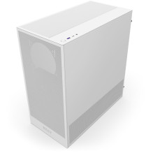Case, NZXT, H5 Flow, MidiTower, Case product features Transparent panel, Not included, ATX, EATX, MicroATX, MiniITX, Col