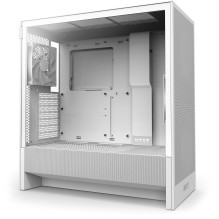 Case, NZXT, H5 Flow, MidiTower, Case product features Transparent panel, Not included, ATX, EATX, MicroATX, MiniITX, Col