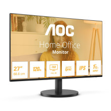 Skystųjų kristalų monitorius, AOC, 27B3HA2, 27 colių, verslo, skydinis IPS, 1920x1080, 16:9, 100 Hz, matinis, 4 ms, gars