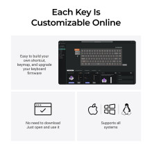 KEYBOARD WRL K2 HE / BLACK K2H-J1 KEYCHRON